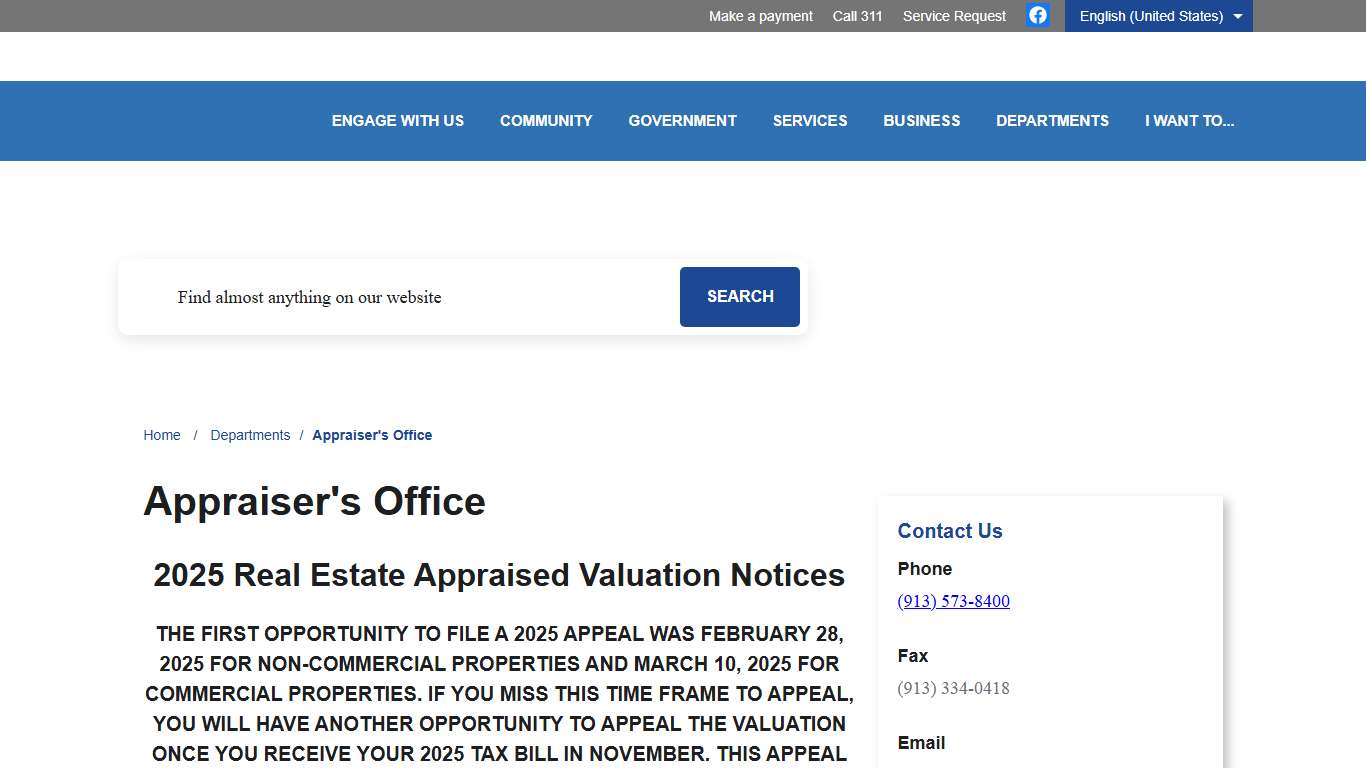 Appraiser's Office